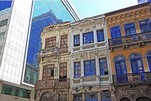 Scene in the Centro district, Rio de Janeiro