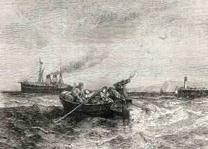 Scene from DEPARTURE, Abschied