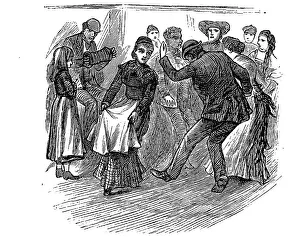 Scene on an English emigrant ship