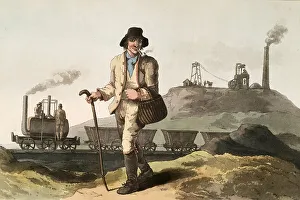 Scene from everyday life in England around 1810