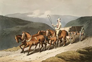 Scene from everyday life in England around 1810