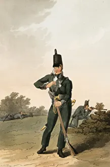 Scene from everyday life in England around 1810