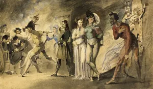 Scene from Faust by Wolfgang Goethe