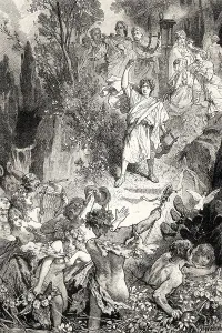 Scene from THE GERMAN PARNASSUS