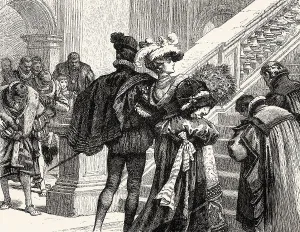 Scene from Goetz von Berlichingen by Johann Wolfgang von Goethe