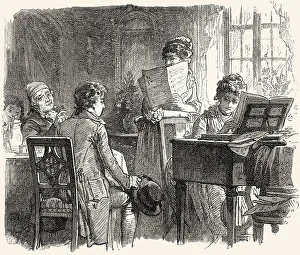 Scene from HERMANN AND DOROTHEA