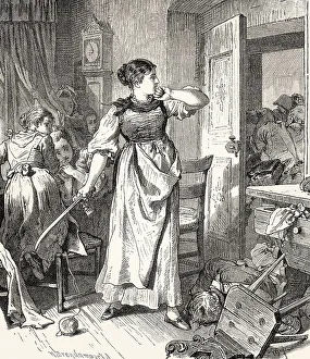 Scene from HERMANN AND DOROTHEA