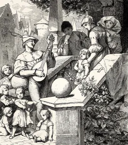 Scene from THE RAT-CATCHER, Der Rattenfaenger