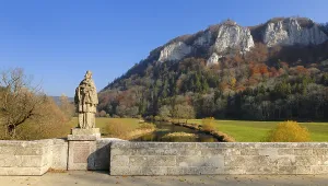 A scenery in the danube valley - Baden Wuerttemberg