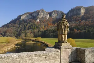 A scenery in the danube valley - Baden Wuerttemberg