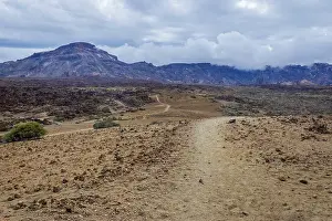 Scenic, unusual and unique volcanic landscape around Teide mountain national park