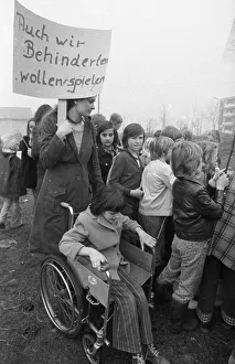 The Scharnhorst housing estate in Dortmund was the scene of the dispute for a playground