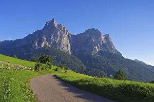 The Schlern mountain in South Tyrol