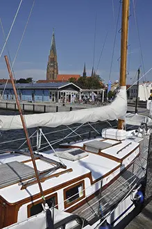 Schleswig, boat harbor, marina