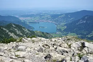 Schliersee, view from the Brecherspitze