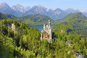 Schloss Neuschwanstein Castle near Fuessen