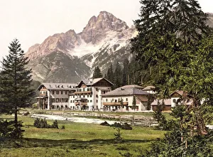 Schluderbach, district of the municipality of Toblach