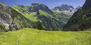 Category Mountain Landscapes Prints: Schneck, 2268m, Himmelhorn, 2111m