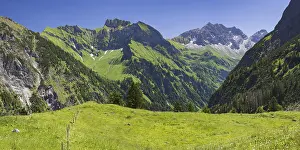 Category Mountain Landscapes Prints: Schneck, 2268m, Himmelhorn, 2111m