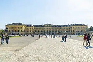 Schonbrunn Palace on a sunny summer's day