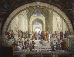 The School of Athens, La scuola di Atene