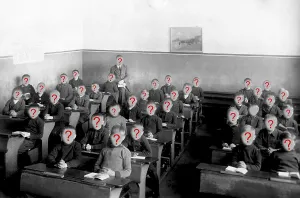 School class, boys class, primary school
