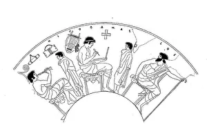 School lessons in Athens, Greece