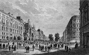 Schottenring with the Ring Theater in Vienna