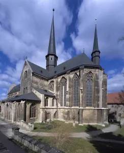 Schulpforta, former monastery church/ south-east view