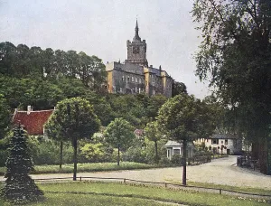 The Schwanenburg in Kleve in 1910