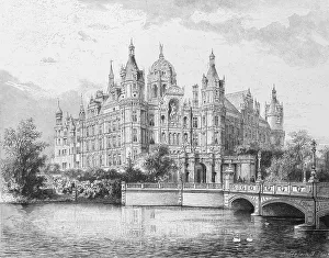 Schwerin Castle, neo-renaissance