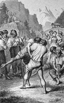 Schwingen, a style of wrestling in Switzerland