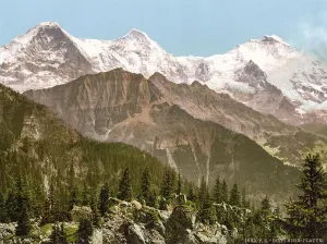 Schynige Platte, Eiger, Moench und Jungfrau
