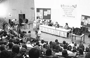 Scientists and educators deliberated on their positions on the Natodoppel decision at separate meetings in 1982