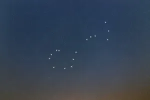 Scorpius star constellation, Night sky