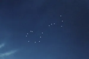 Scorpius star constellation, Night sky