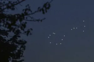 Scorpius star constellation, Night sky