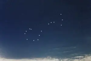 Scorpius star constellation, Night sky