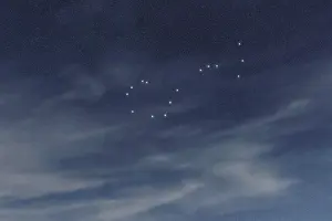 Scorpius star constellation, Night sky