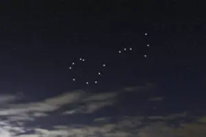 Scorpius star constellation, Night sky
