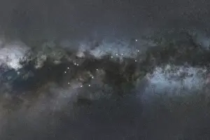 Scorpius star constellation, Night sky