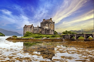 Scotland, Eilean Donan Castle, Loch Duich
