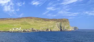 Scotland Shetland scenery in England with cliffs