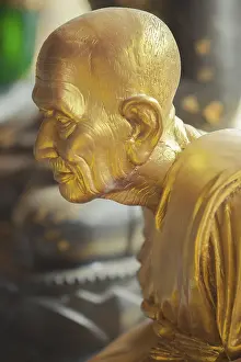 Sculpture in a Buddhist temple in Thailand