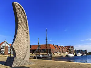 Sculpture "Halvvind" by Steen Overgaard Madsen