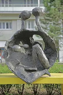 Sculpture Hommage a Maillol by Robert Couturier 1968