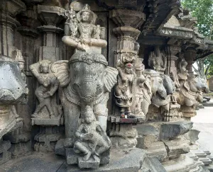 Sculpture kopeshwar temple, Kolhapur