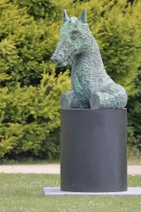 Sculpture Moondog by Thomas Schutte 2024