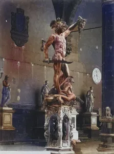 Sculpture of Perseus, by Benvenuto