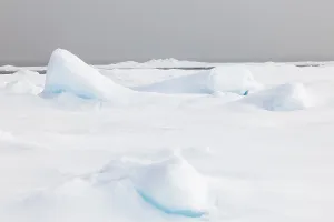 Sea ice at the ice edge, 82nd parallel